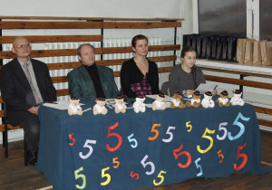 Jury Konkursu-od lewej dr Maciej Woźniczka, dr Witold Glinkowski, dr Anna Kapuścińska, kustosz Małgorzata Wiktorko